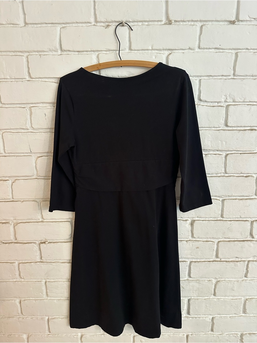 NWOT Patagonia Margot Black V-Neck Dress - Picture 3 of 4